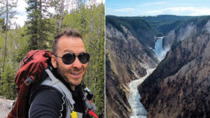 Yellowstone Canyon Falls image