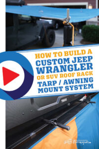 Video How To Build A DIY Jeep Wrangler JKU Roof Rack Tarp Mount