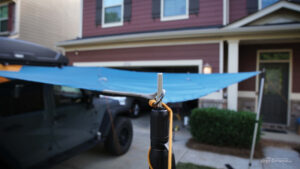 Jeep Wrangler Roof Rack Tarp DIY Attaching Tarp