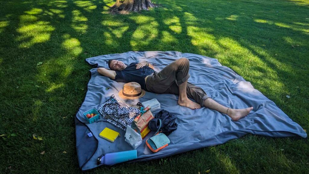 A park picnic